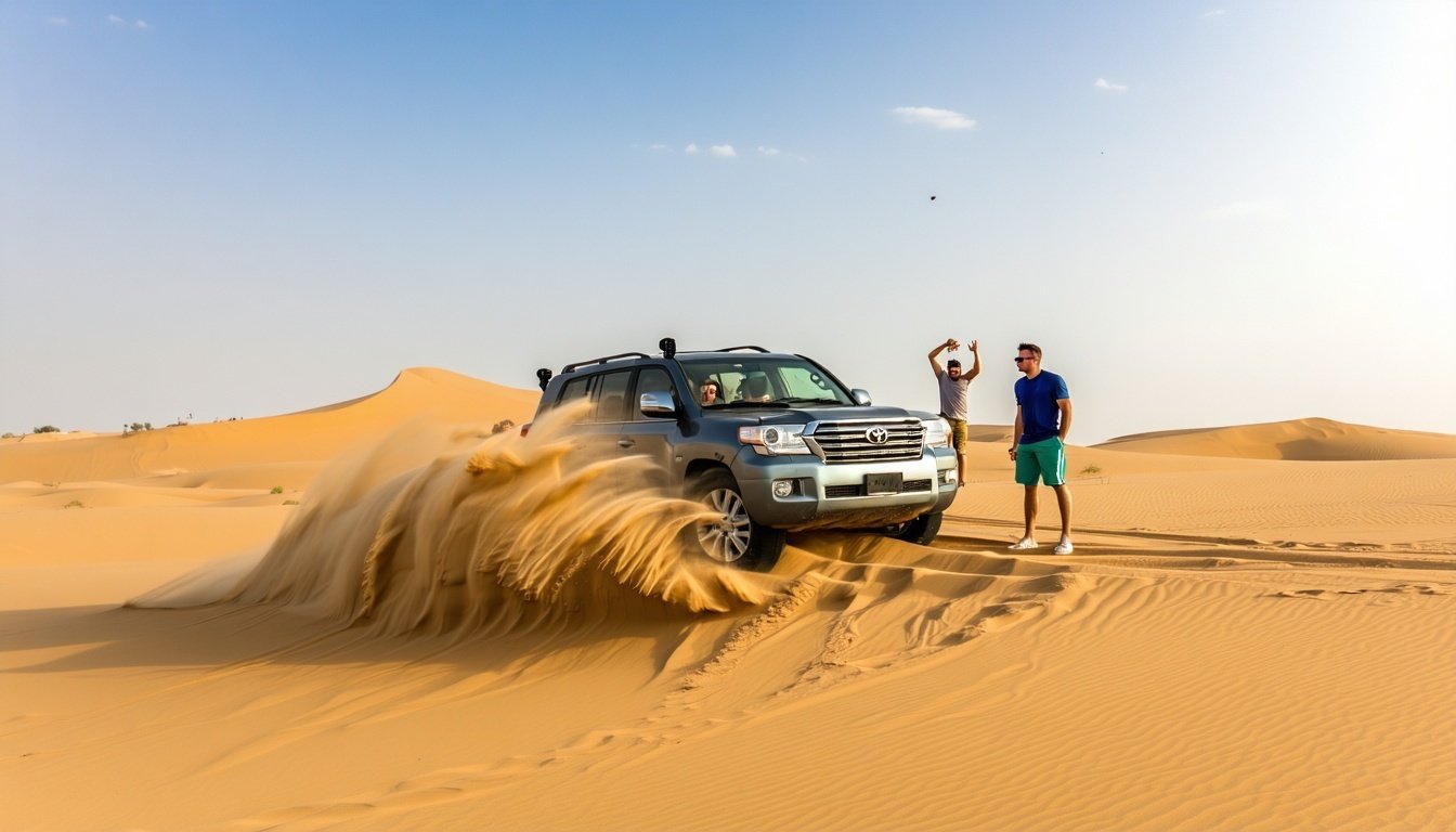Luxury desert safari experience in Dubai